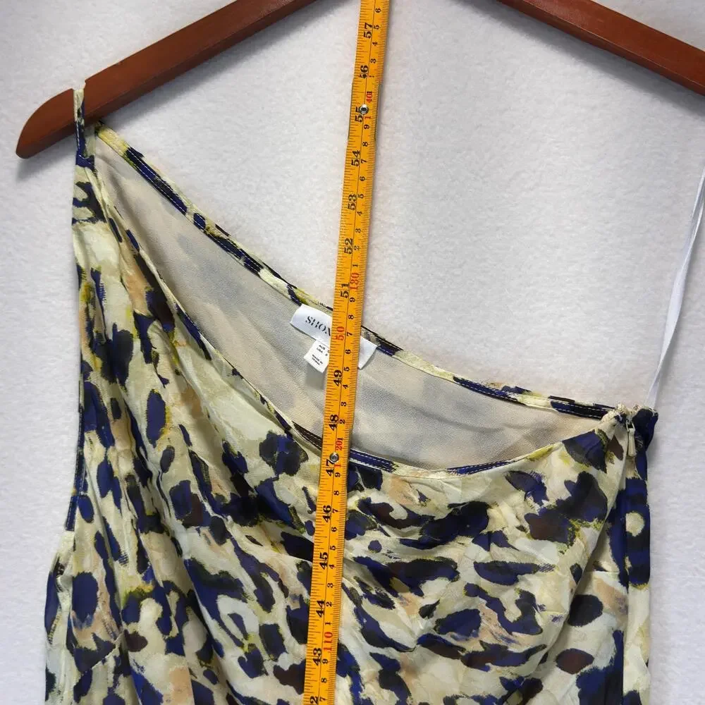 shona joy Kinetic Asymmetric Panel Abstract Eutopian Dress, Size 8, Rt. $420 - Picture 8 of 11